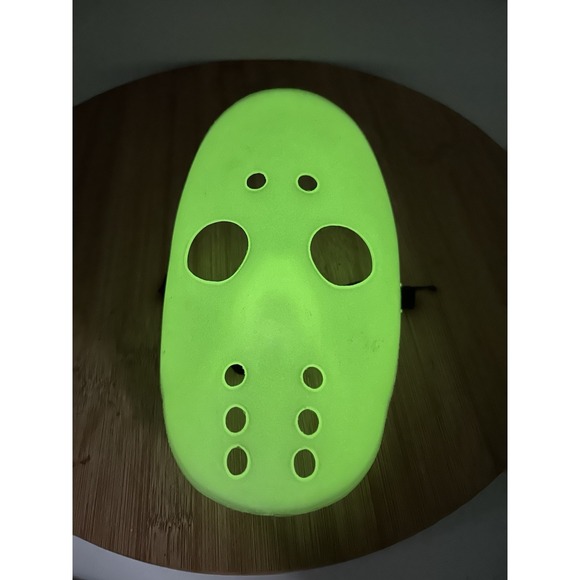 Friday The 13th FaceMask Costume Jason Voorhees‎ Halloween Hockey White Scary - Picture 2 of 3